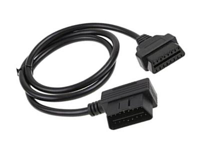 China Varón de ángulo recto del OBD OBD-II J1962 a la extensión femenina alrededor del cable en venta