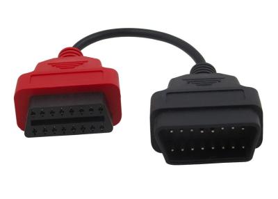 中国 ケーブルのあたりの女性延長へのOBD2 OBDII 16 Pin J1962の赤い男性 販売のため