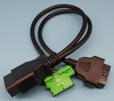 China Mann OBD2 OBD-II zu Peugeot- und Citroen-OBD2 Frau und zu weiblichem Y Kabel OBD2 zu verkaufen