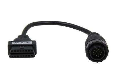 China Frau PA66 Mercedes OBD Kabel-OBD2 OBDII zu Mercedes Benz Male Connector zu verkaufen