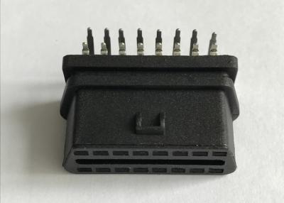 中国 16直角の90度ピンが付いているPin J1962 OBD2 OBDIIのメス コネクタ 販売のため