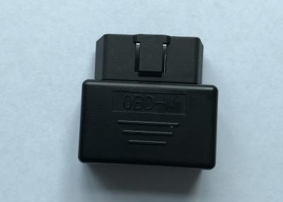 China OBD2 OBDII Enclosure with OBD2 Male Connector and DC Connector Cut-out for sale