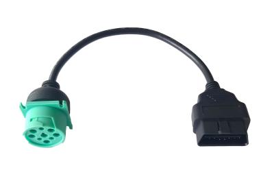 China Varón verde del Pin J1939 de Deutsch 9 al cable masculino del autobús de la PODER de J1962 OBD OBD-II en venta