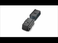 J1962 24V OBD 2 OBD2 16 Pin Male Connector With Straight Pins