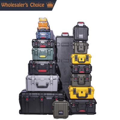 China Waterproof Shockproof Dustproof Multiple size IP67 waterproof Industrial camera case equipment plastic tool case carry safety hard pelican case for sale