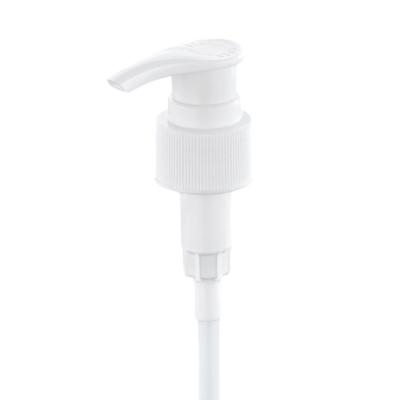 China Eco-friendly White Plastic Lotion Soap Dispenser Pumps 28/410 24/410 38/400 For 50/60/100/120/200/250/500ml PET Bottle IN STOCK for sale