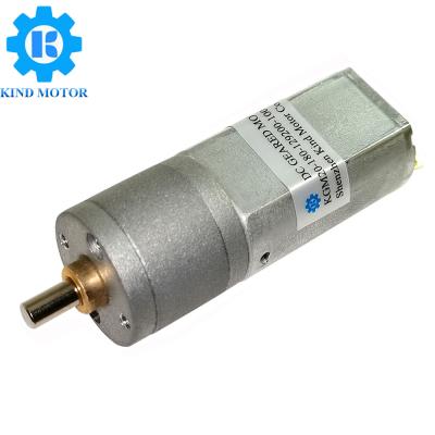 China 20mm Getriebe bürstete DC-Getriebemotor 12v für Multiapplication zu verkaufen