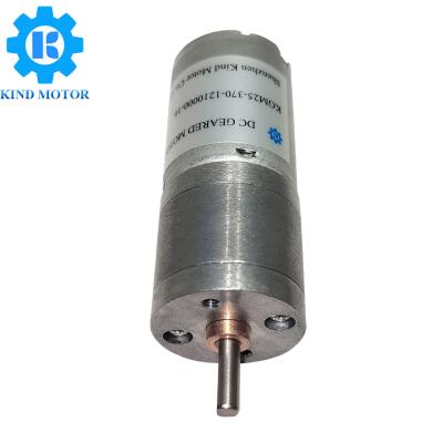 China 25GM370 el micrófono DC adaptó el carbono del motor 5v cepilló la velocidad 5000rpm en venta