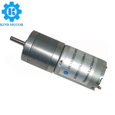 China 25m m DC micro adaptaron el motor 100 RPM con el eje de 4m m D en venta