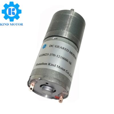 China Motor micro del engranaje del cepillo con tamaño del codificador 500 RPM 25Dx48L en venta