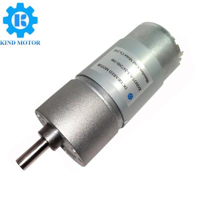 China 24vdc DC micro adaptó el motor, 10 diámetro del motor 37m m del engranaje de la RPM DC en venta