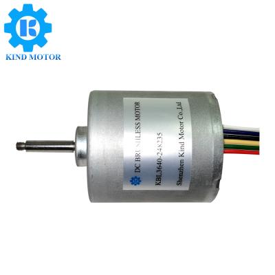 China motor sin cepillo micro de 200g DC, motor de Bldc del imán permanente 9v en venta