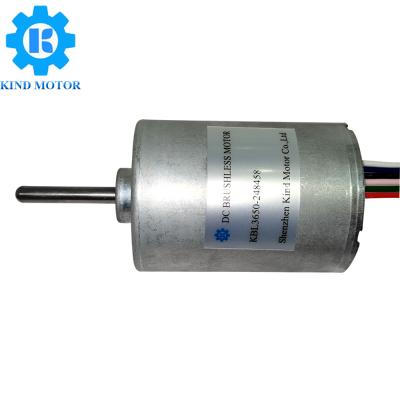 China 16000rpm Mikro-schwanzloses Gewicht DCs Motorbl3650 75watt 0.3kg zu verkaufen