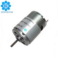 China Pmdc Dual Output 2.3mm Shaft Dc 5v 6v 12v 24v Rs Rc 360 365 Carbon-Brush Motors for sale