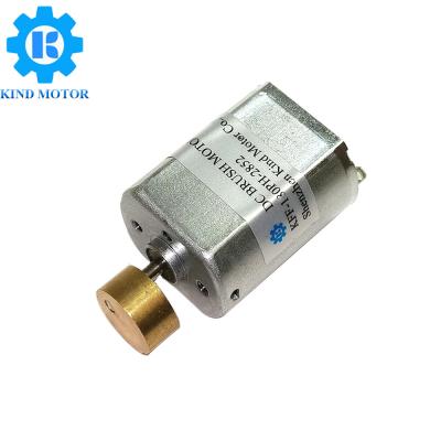 China Motor micro del cepillo de la vibración de DC 3v 5v 6v 12v con la rueda excéntrica en venta