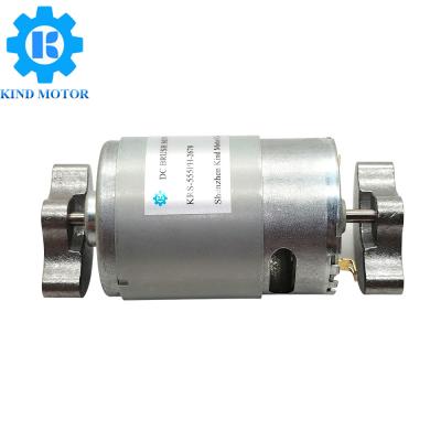 China Diámetro micro 36m m DC 3v 5v 6v 12v 24v 550 motor de 555 vibraciones sin cepillo en venta