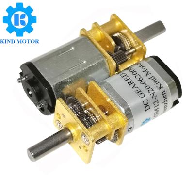 Китай Микро- мотор уменьшения шестерни DC GM12-N20 3v 5v 6v 12v N20 n30 12mm продается