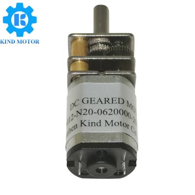 China Micro Jga12-N20 12mm Square Dc Gear Reduction Brushed Motor 3v-6v for sale