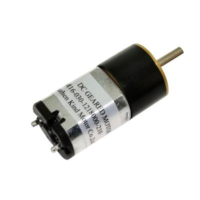 China Planetary Small Brushed Dc Motor Low Noise Permanent Magnet 6v 12v 24v for sale