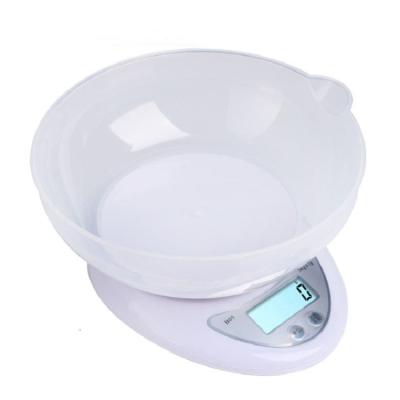 China Weight Measuring Electronic Weight Coffee Kitchen Scale Digital Bowl for sale