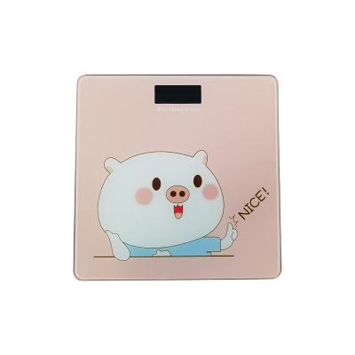 China Customizable Portable Electronic Bathroom Scales 28cm Small Household Scale for sale