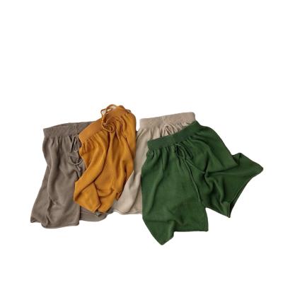 China Color Fade Proof WDFS Australia Korean hot plain shorts half summer boys clothes boutique quality sweatpants shorts for sale