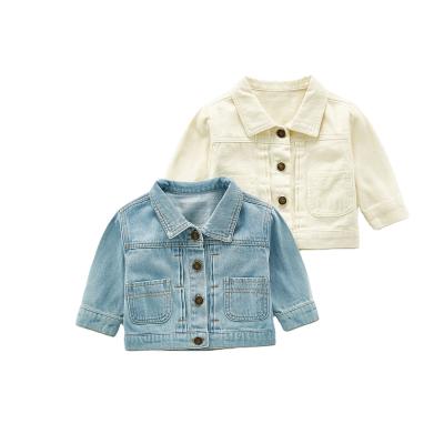 China ZHBB Australia USA Anti-Shrink Korean Infant Outwears Long Sleeve Winter Baby Jacket Turn-down Collar Front Pockets Baby Coat for sale