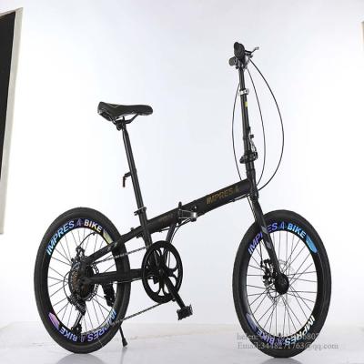 China 2022 Factory Best FREESTYLE Fold Up Price Cycle 7 Portable Folding Speed ​​Cycling Foldable Bicycles 16 20 Inch Fold Bikes For Sale for sale