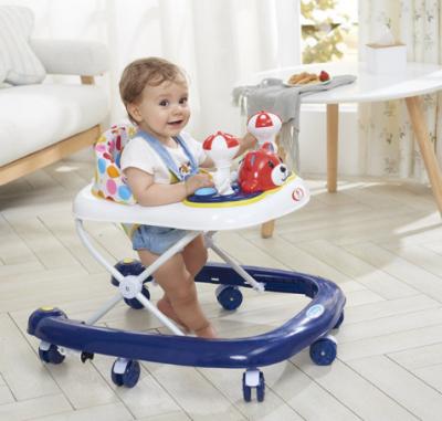 China Best Cotton/Plastic/Steel Factory Foldable Kids Walking Chair Toys Baby Educational Interactive Walker For Kids for sale