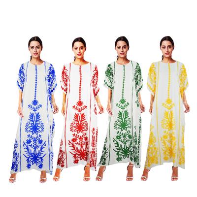 China Dubai African Women's Nightgown Tulle Long Robe Fashion Abaya Muslim Islamic Kaftan Elegant Formal Casual Daily Leisure for sale