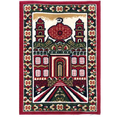 China Polypropylene Monofilament Pilgrimage Blanket Muslim Worship Mosque Prayer Blanket Customized by Manufacturer Anti-Static for sale