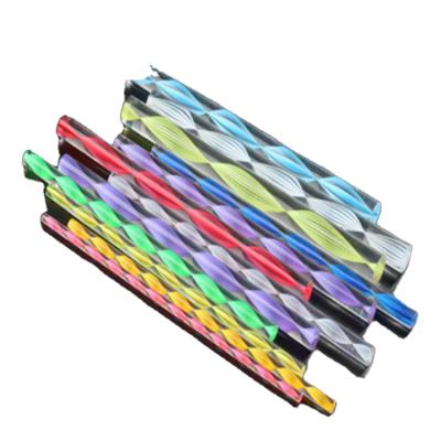 China Manufacturer Customized Colorful High Transmittance Light Guide Stick Eco-friendly Wave Rod Acrylic for sale