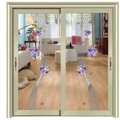 China Modern Floor To Ceiling Double Glazed Glass Door Modern Style Large Panel Door Customized Double Glazed Doors And Window for sale