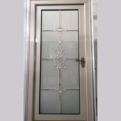 China Customized High Quality Modern Folding Screen Bathroom Toilet Aluminum Swing Door for sale