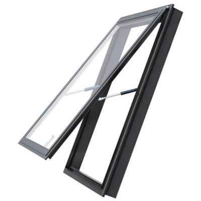 China Folding screen aluminum alloy sunshade windows, ventilation windows, insulated top single-hung windows for sale