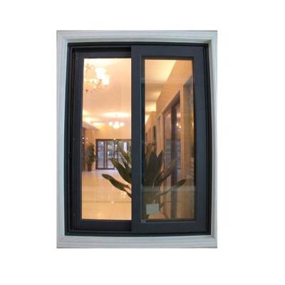 China Sliding Glass Window Profile Aluminum Sliding Frame for sale