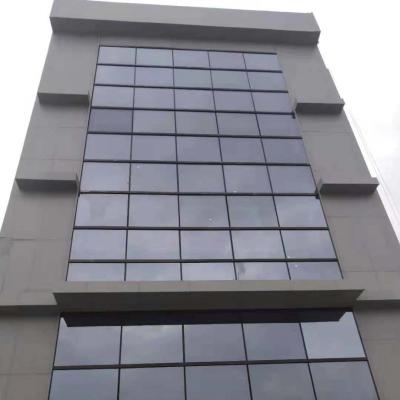 China Modern Aluminum Profile Curtain Wall / Double Glass Curtain Wall Building Unitized Window Wall / Aluminum Panel Glass Facade for sale