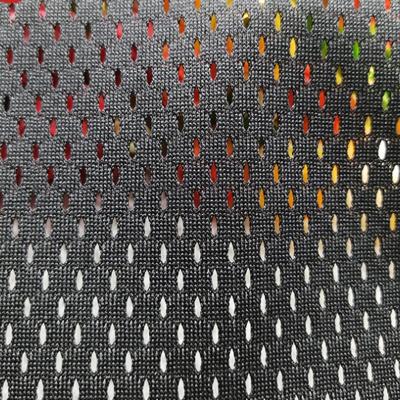 China QUICK DRY 100% Recycled Polyester 4 Way Stretch Closed Bird Eyes Open Mesh for sale