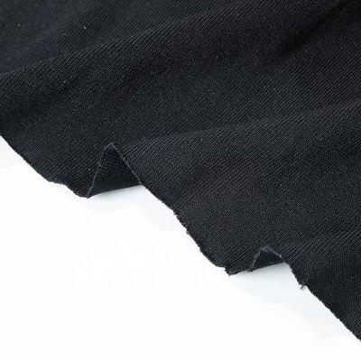 China 1x1 Stripe Shrink-Resistant Rib Knit Ribbed Polyester Fabric for sale