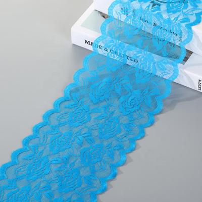 China Sustainable Wholesale Elastic Lace Trim for sale