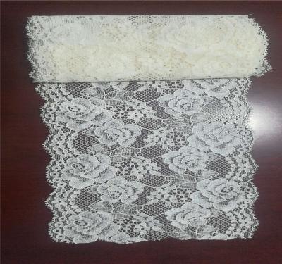 China Sustainable Colorful Polyester Organza Lace Ribbon Fabric Roll For Flowers for sale