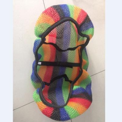 China Motorcycle Cover Seat Made Of Polyester 3d S1 Air Mesh Fabric for sale