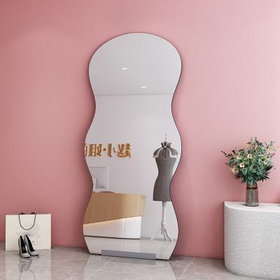 China Customized Luxury Modern Minimalist Fascinating Full Hollywood Wave Vanity Mirror Style Mirror Wall Decor Luxury for sale