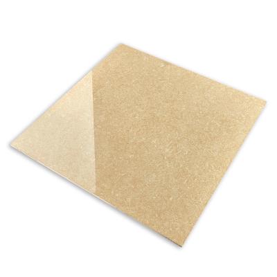 China Polish nano luxury soluble salt porcelain tiles interior floor tiles vitrified 600*600 800*800 ceramic tile glossy polish dark khaki for sale