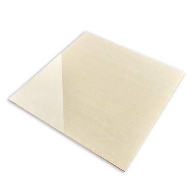 China Interior Tiles China Latest Design 600x600 800x800 Vitrified Polished Porcelain Floor Flooring , Light Yellow Wood Grained Flooring Vitrified Tiles for sale