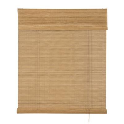 China Retro Easy Installation Roll Bamboo Roll Up Curtain Lift Bamboo Blinds For Home Decoration Accessories for sale