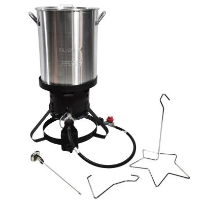 China Easily Assembled Turkey Deep Fryer Deep Fryer Outdoor Cooker 30QT Cooker Kit for sale