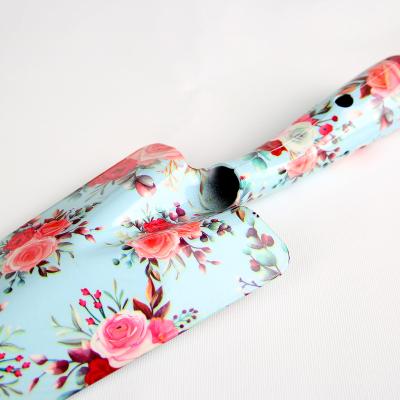 China Printed Floral Pattern Makers Wholesale 3 In 1 Printed Pattern Garden Tools Cutting Grafting Tool Garden For Child for sale