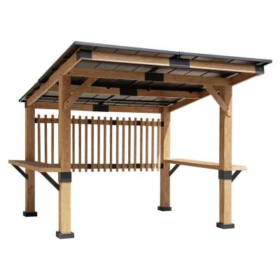 China Easily Assembled Wooden Gazibo Gazebo Gazebo Outdoor Garden Furniture Gazebo for sale