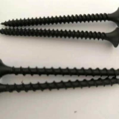 China c1022 carbon steel black phosphate tapcon flat drywall screw,china drywall screw manufacturer factory for sale